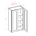 Shaker Grey Wall Cabinet