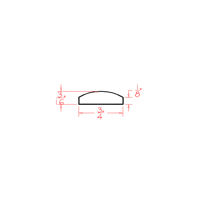 Shaker Black Batten Moulding