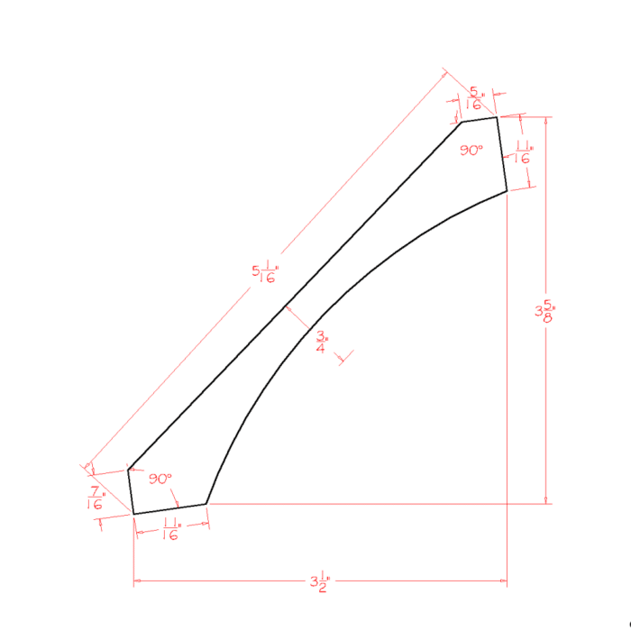 Shaker Dove Cove Crown Moulding