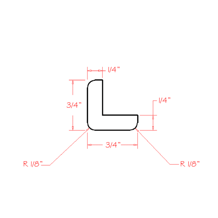 Oxford White Outside Corner Moulding