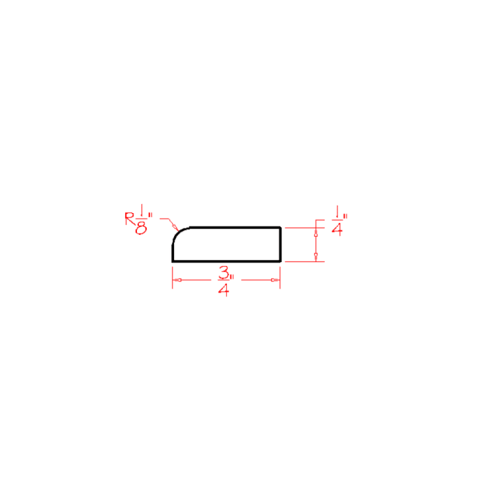 Shaker Grey Scribe Moulding
