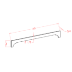 Casselberry Saddle Crown Valance